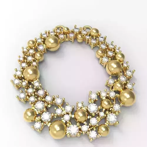 nest diamond pendant 