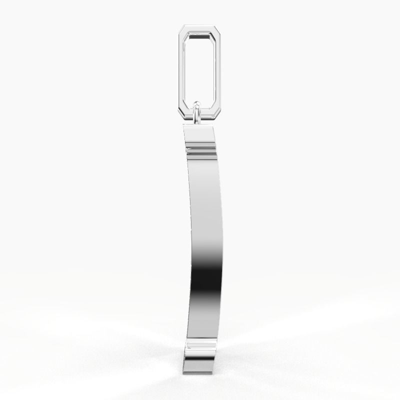 I SCRIPT DIAMOND PENDANT 3D print model_13
