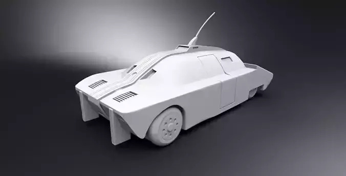 Maximum Security Vehicle scale model