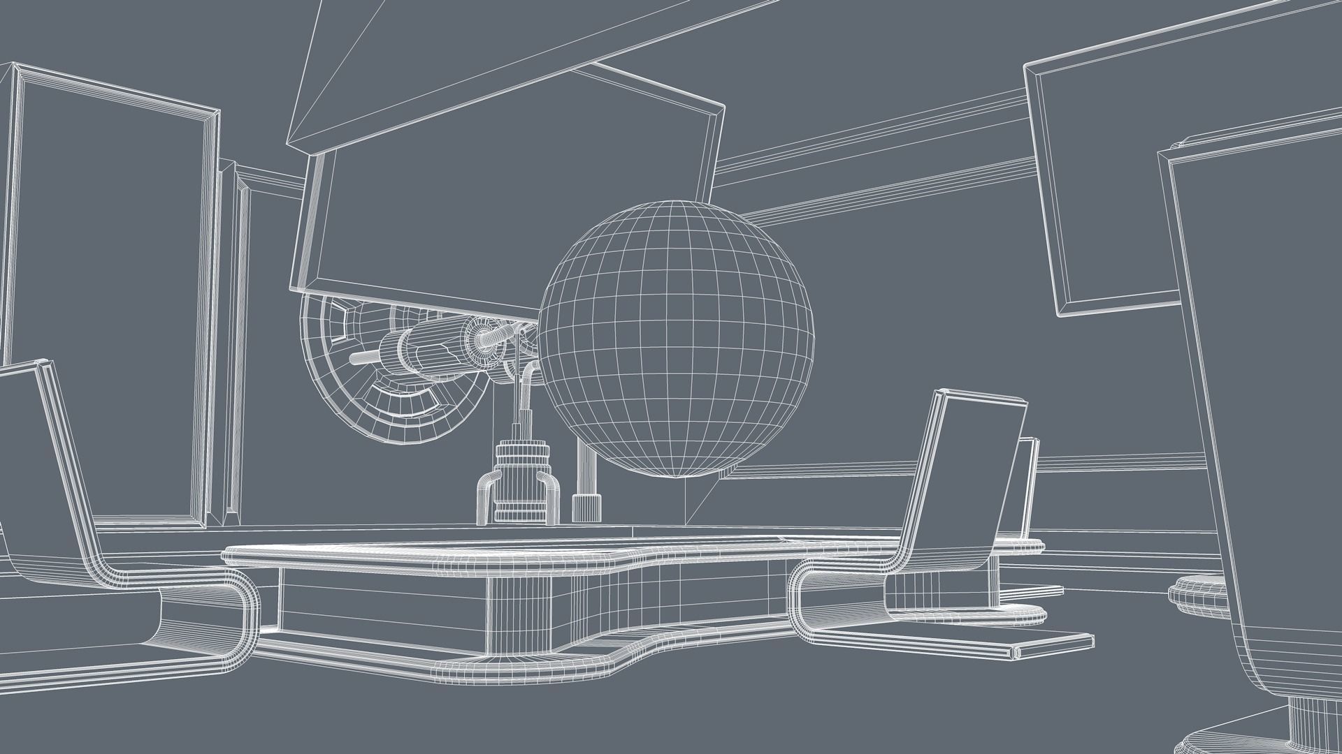 Sci Fi Room 3D model_11