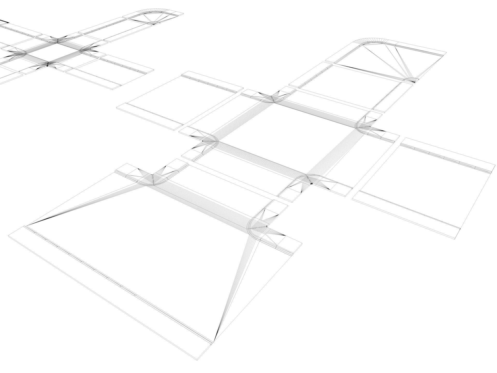 Road Street Collection 2 3D model_11