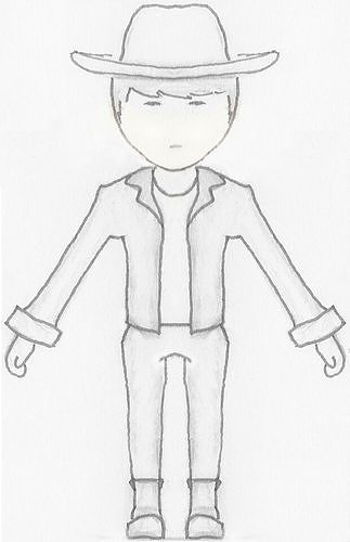 Uncompleted Man for practice - Low Poly Character File Free low-poly 3D model