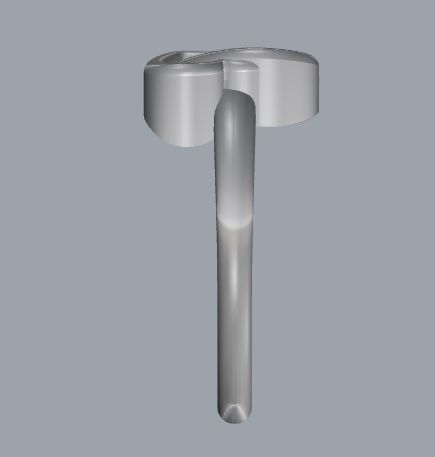 Sterling Silver Double Heart Ring Jewelry 3D print model_7