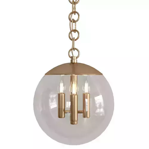 Turenne Medium Globe Pendant