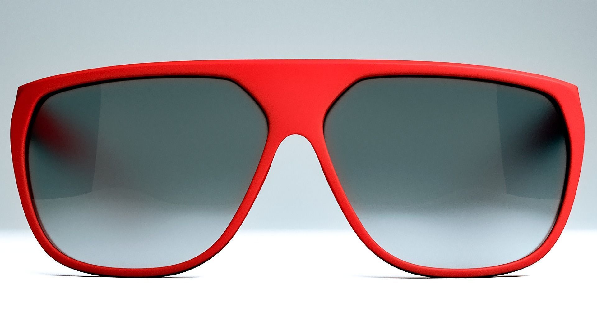 RayBan Scuderia Ferrari collection low poly sunglasses 3D model Low-poly 3D model_25