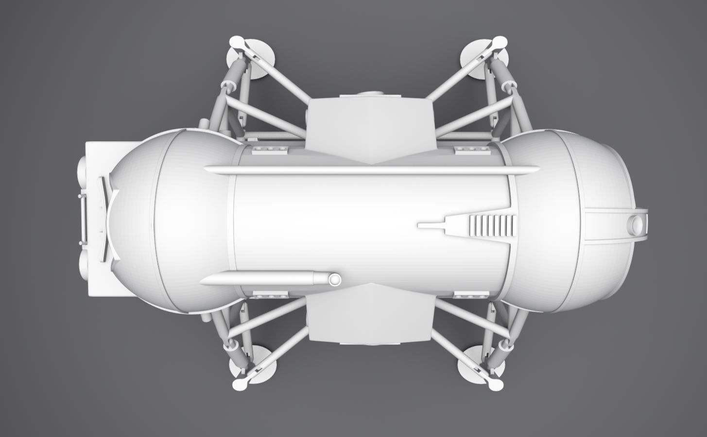 Shado Moonmobile scale model 3D print model_3