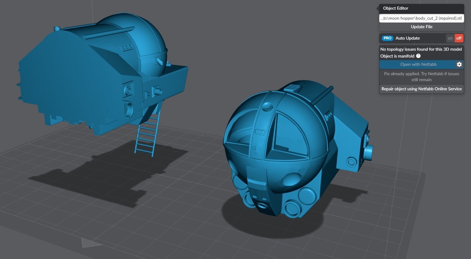 Shado Moonmobile scale model 3D print model_6