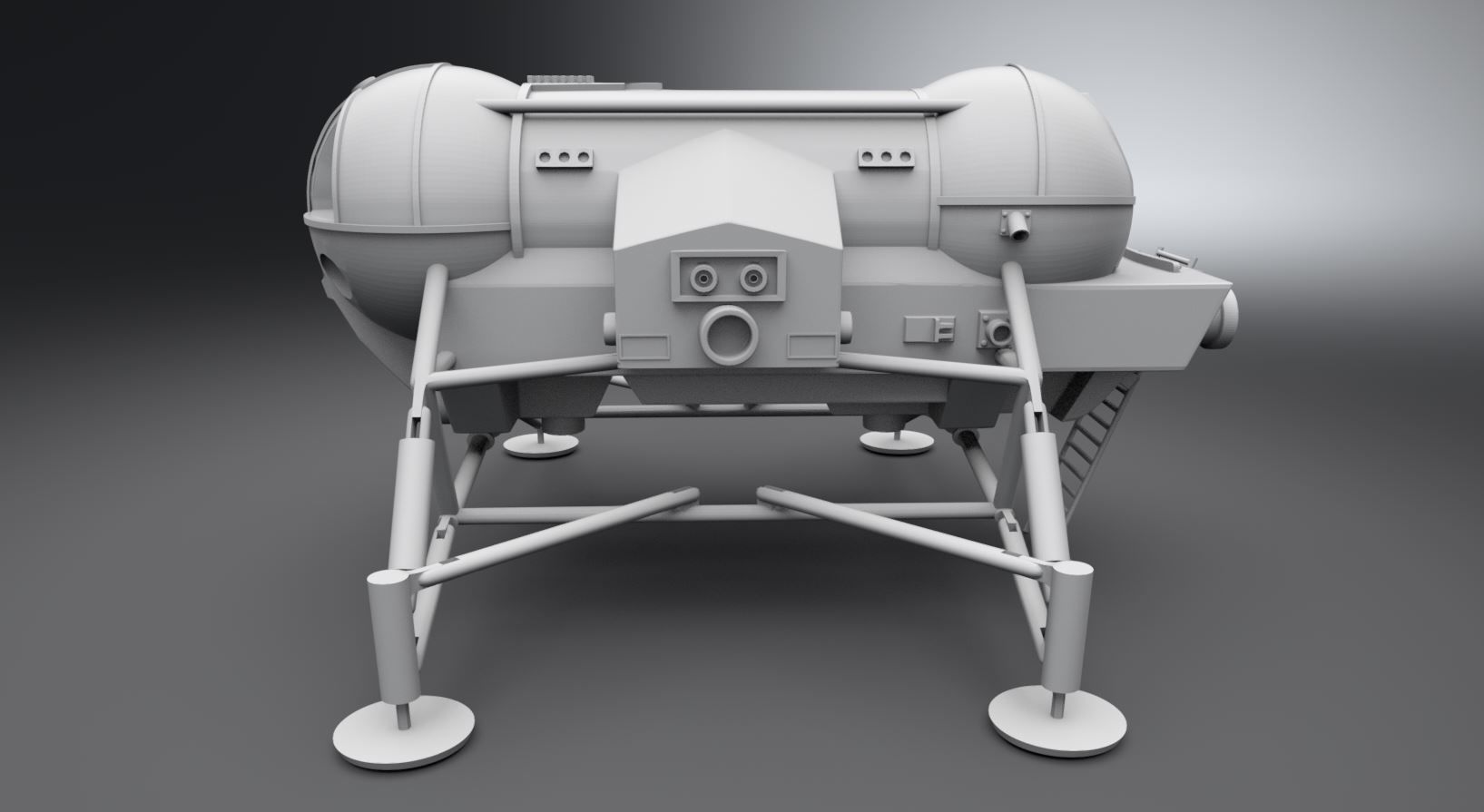 Shado Moonmobile scale model 3D print model_1