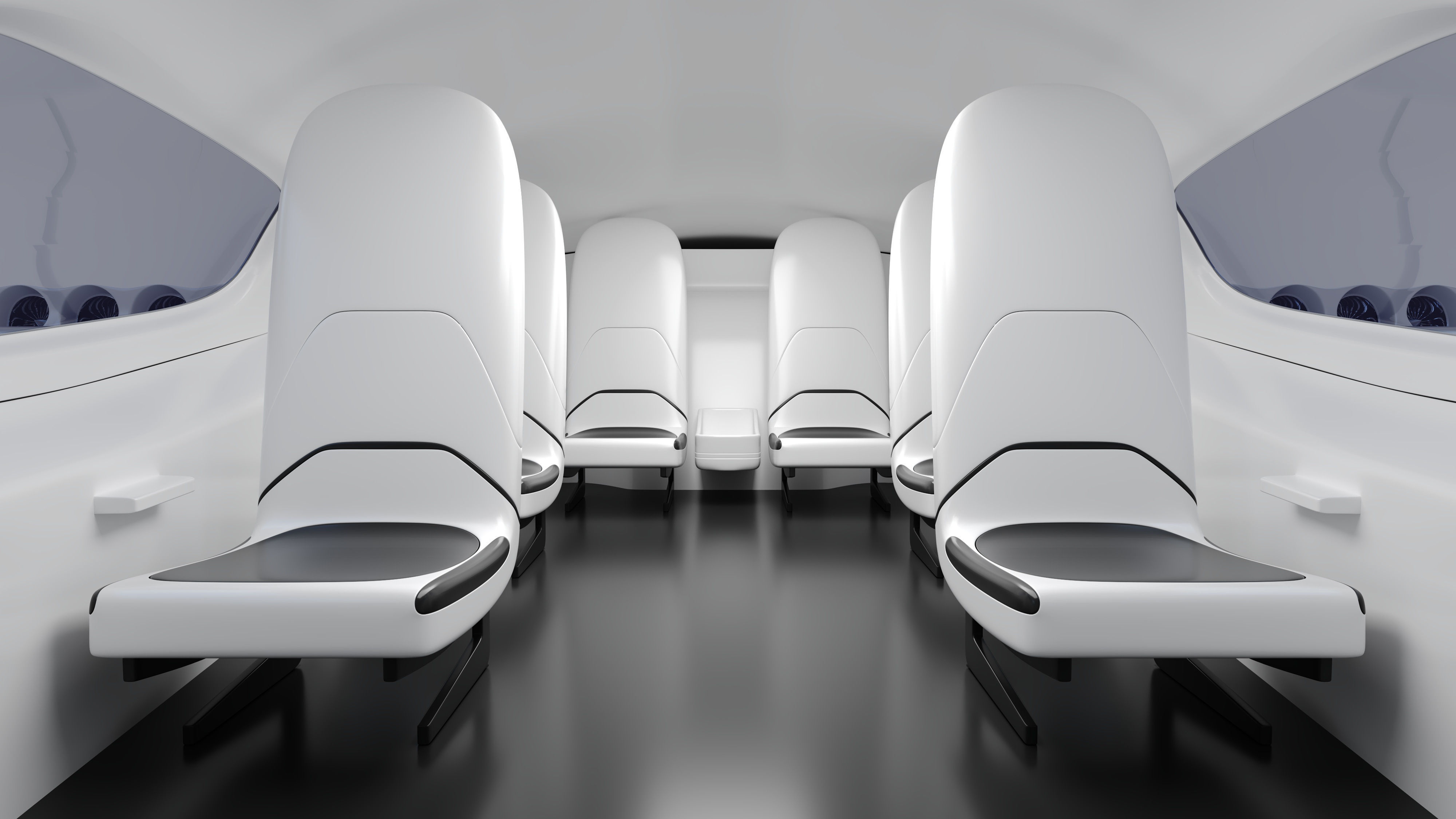 Lilium Jet Flying Taxi P 3D model_1