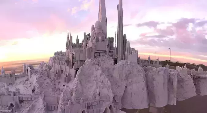 Fortress Palace in the desert