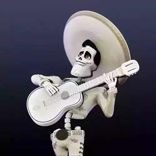 coco ernesto santa cruz  printeable  3D print model