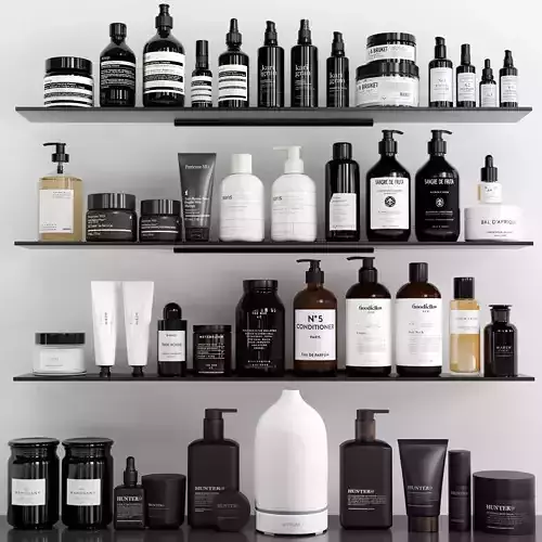 Bathroom accessories 3D model
