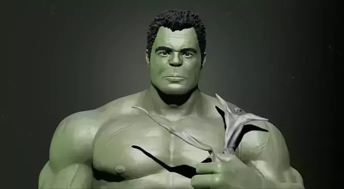 smart hulk 3D print model