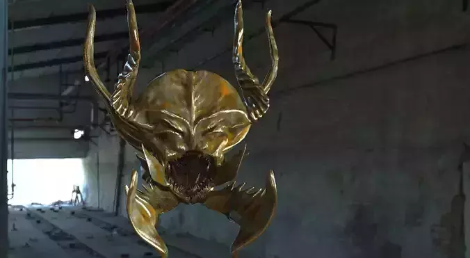Fish scull Monster 3D model