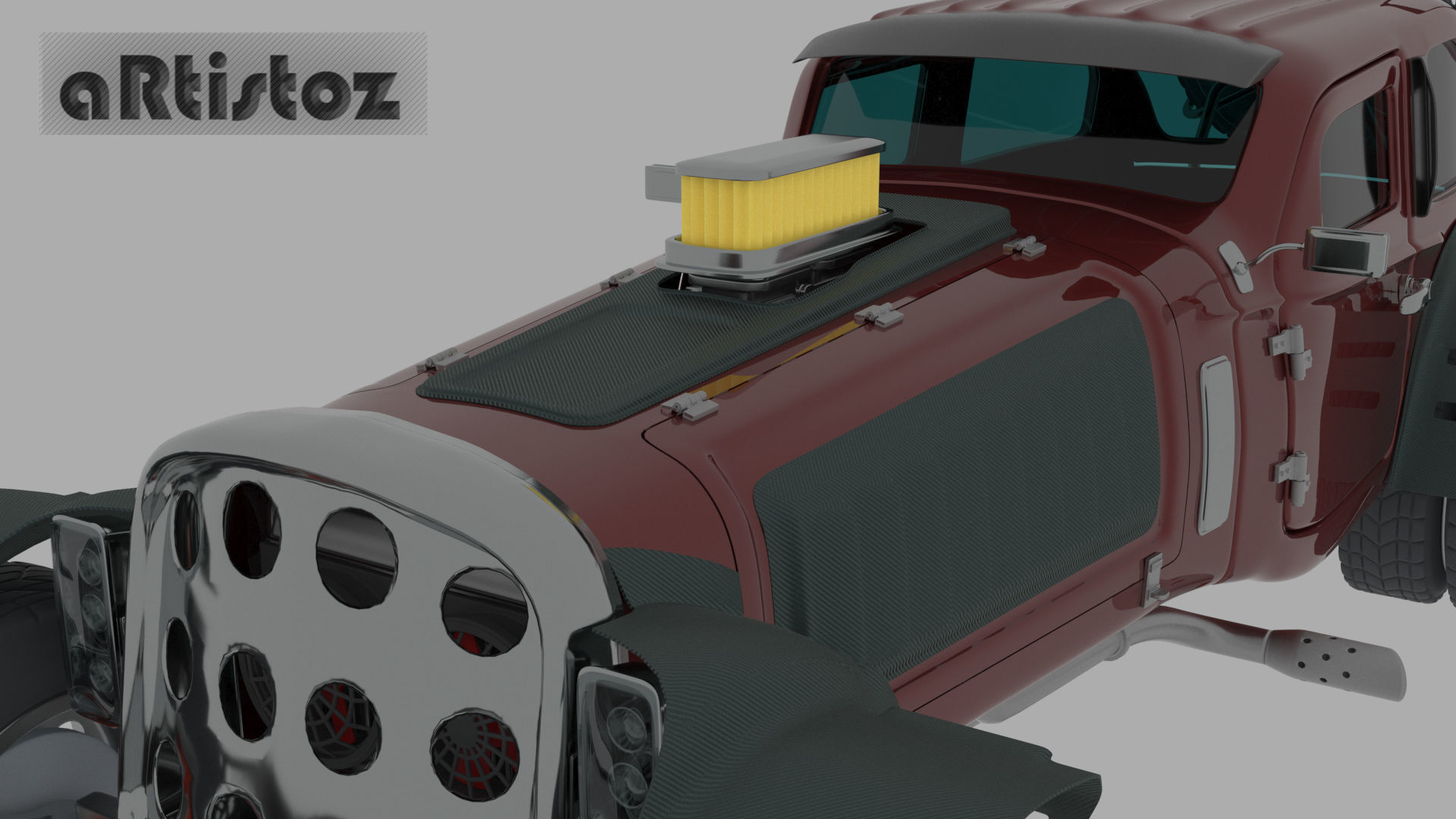 RatRod ARZ Mk 1b 3D model_7