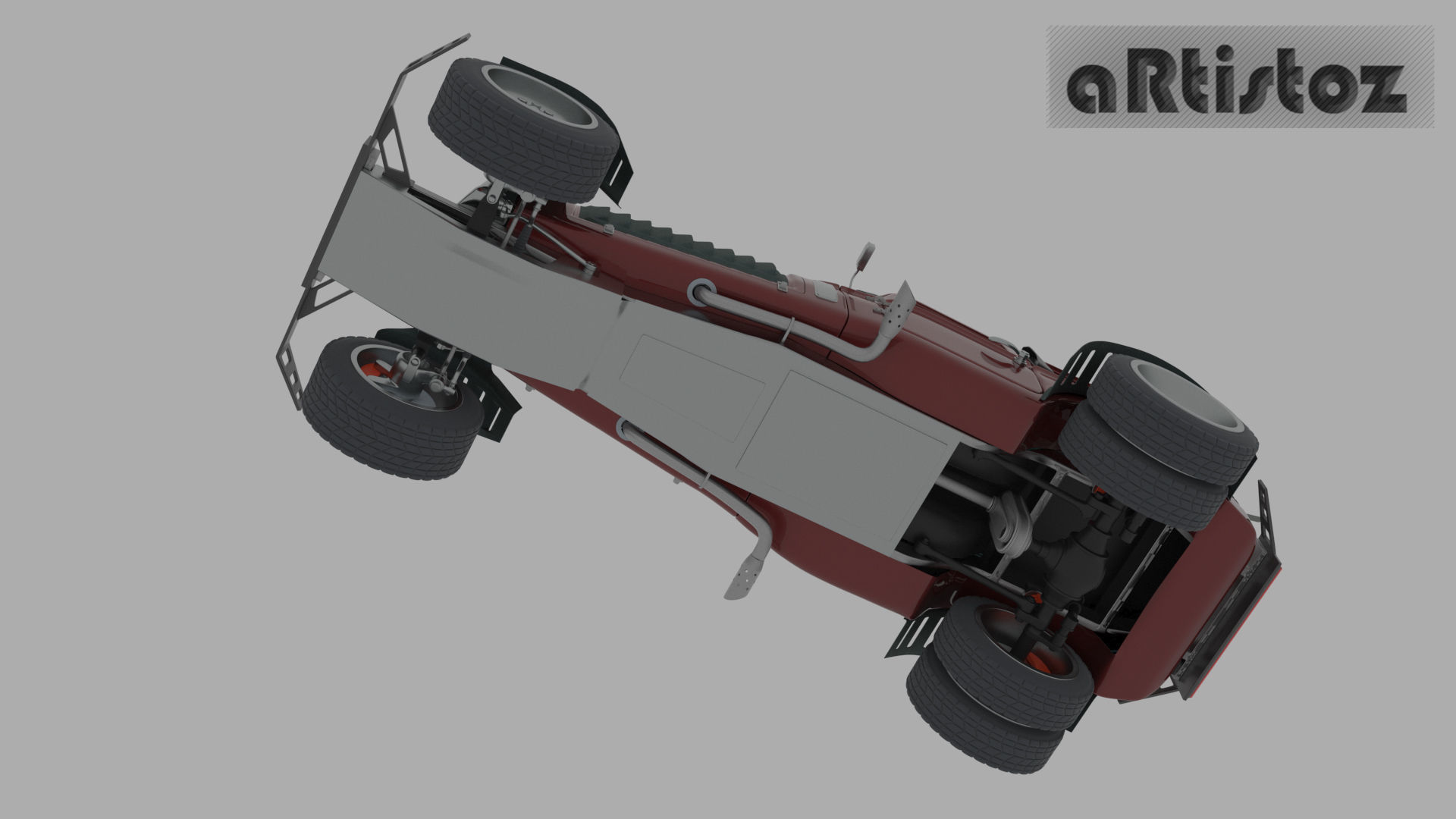 RatRod ARZ Mk 1b 3D model_4