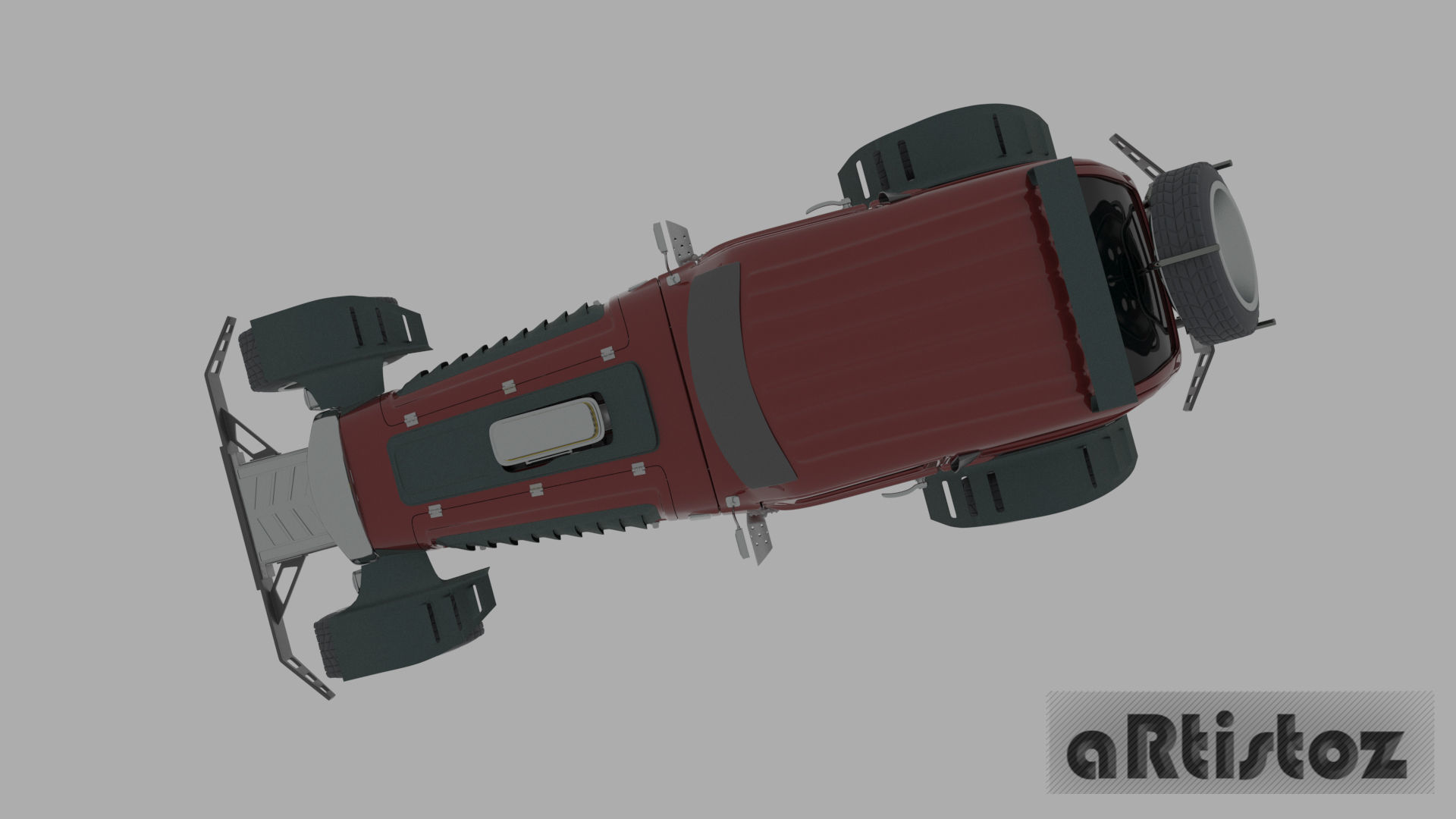 RatRod ARZ Mk 1b 3D model_5