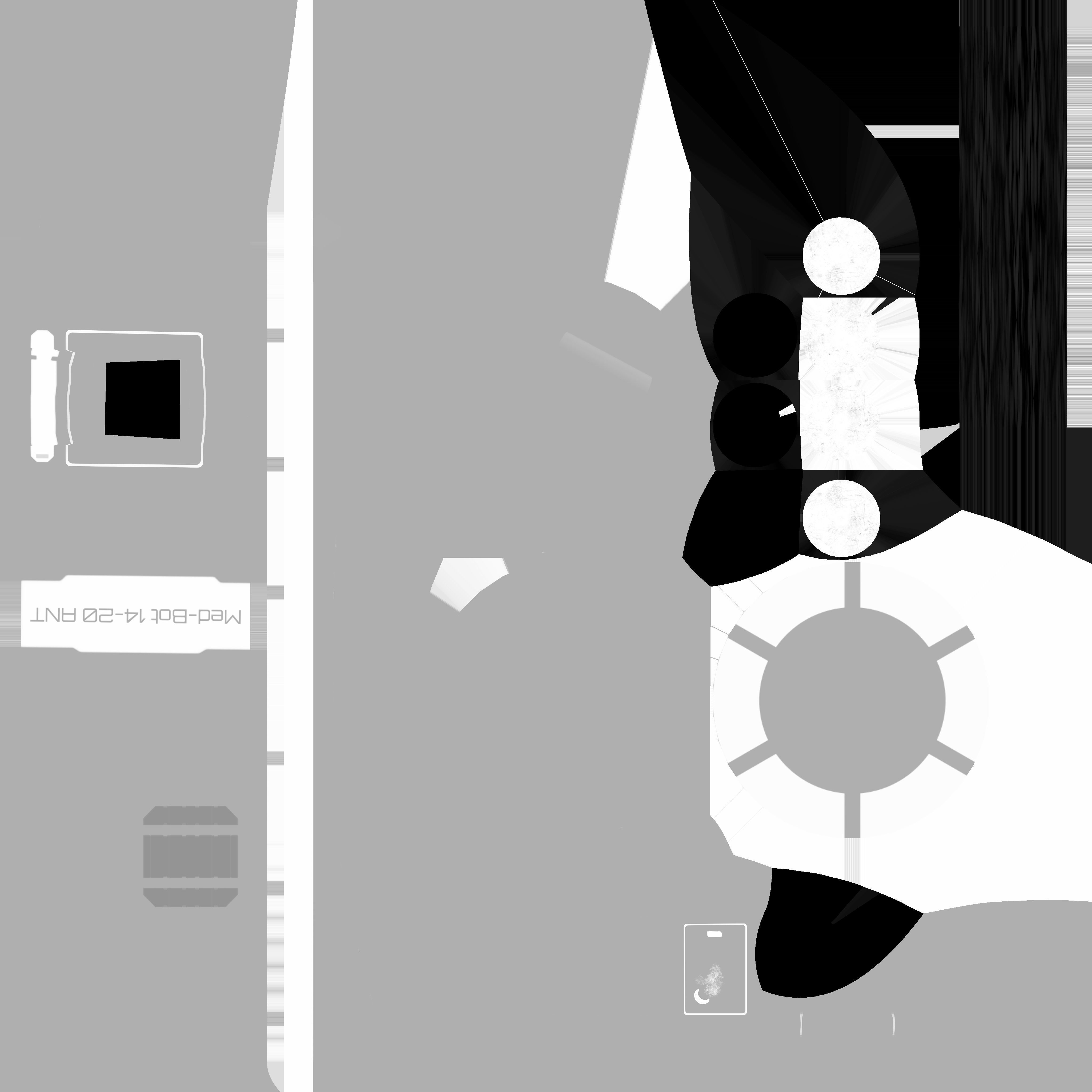 Sci-fi operation table 3D model_3