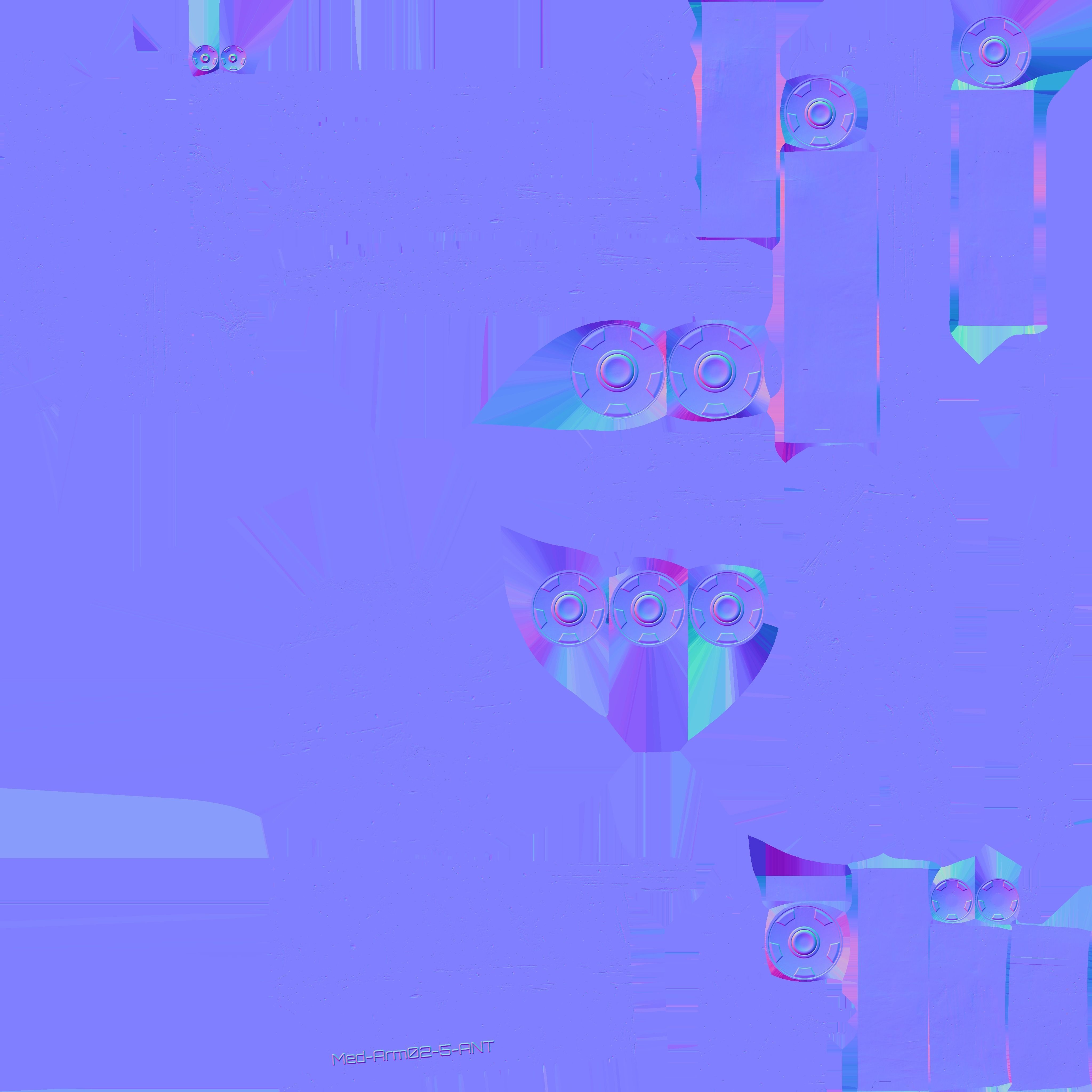 Sci-fi operation table 3D model_17