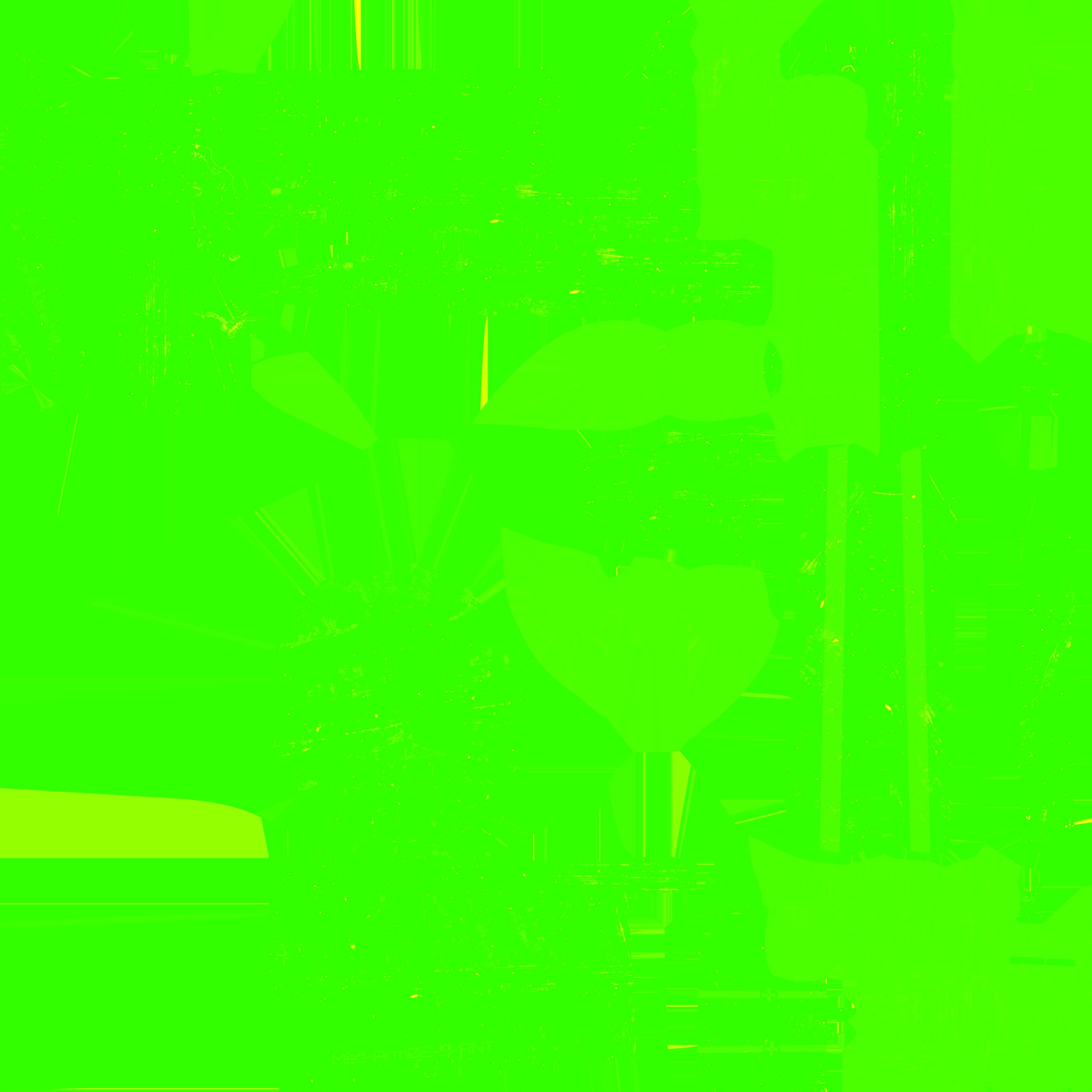 Sci-fi operation table 3D model_4