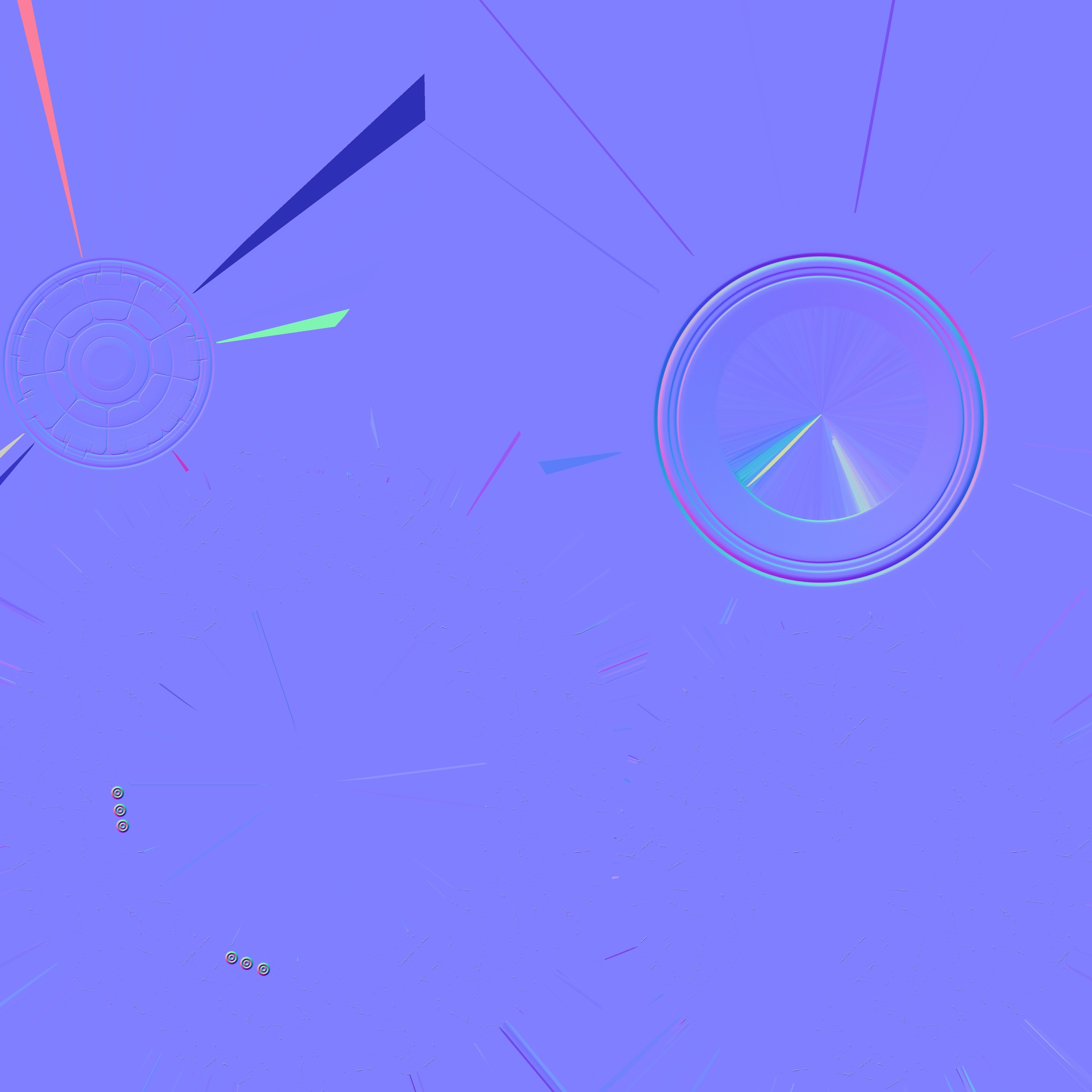 Sci-fi operation table 3D model_19