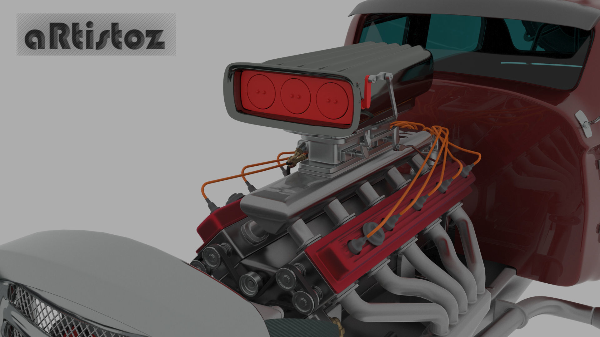 RatRod ARZ Mk 1c 3D model_7