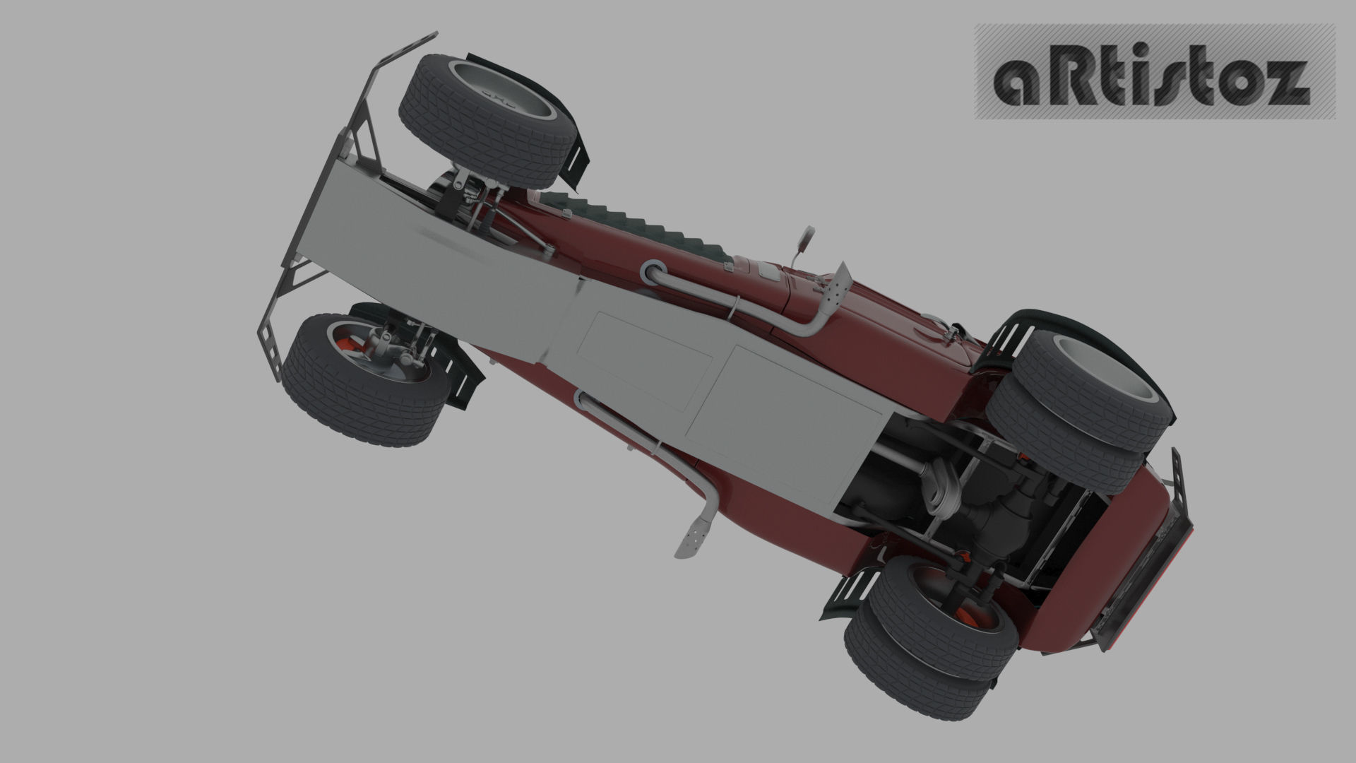 RatRod ARZ Mk 1c 3D model_3