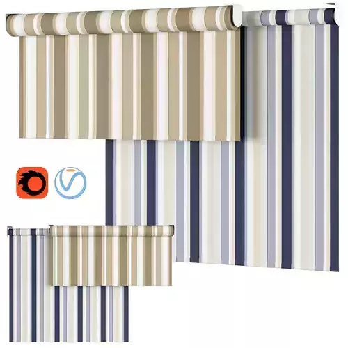 Roller Blind 73 Terrys Fabrics Deckchair