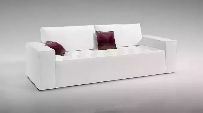 White Modern Couch