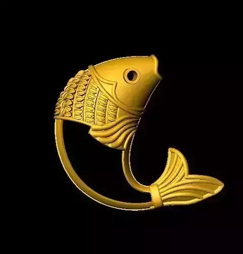 New Fish modeling 3Dm  Free 3D print model