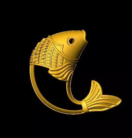 New Fish modeling 3Dm Free 3D print model