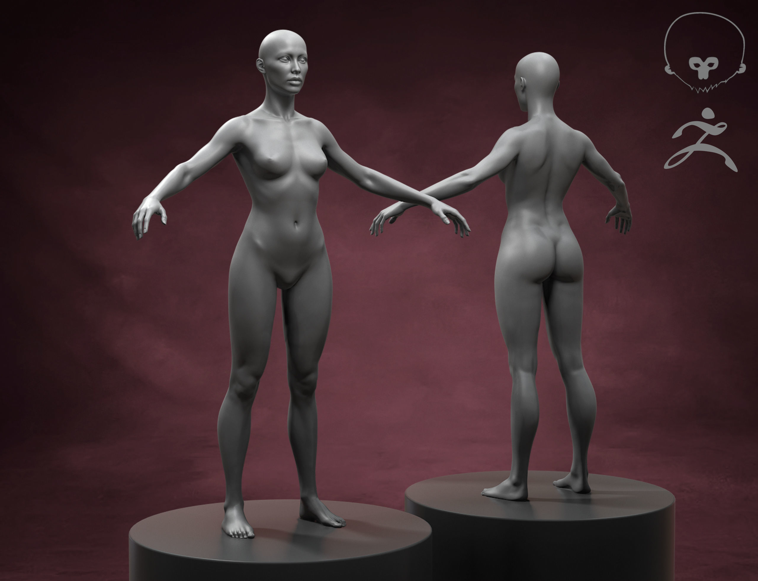 Standard People Pack 3D Model Collection_2