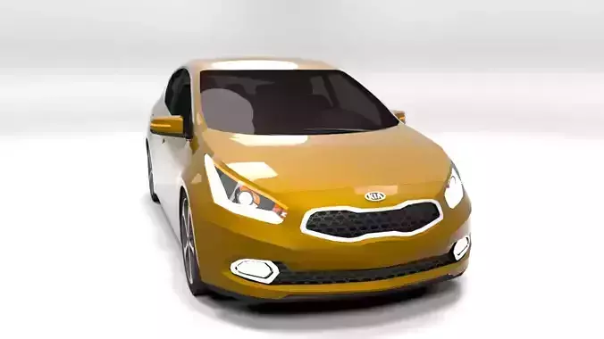 KIA CEED LOWPOLY