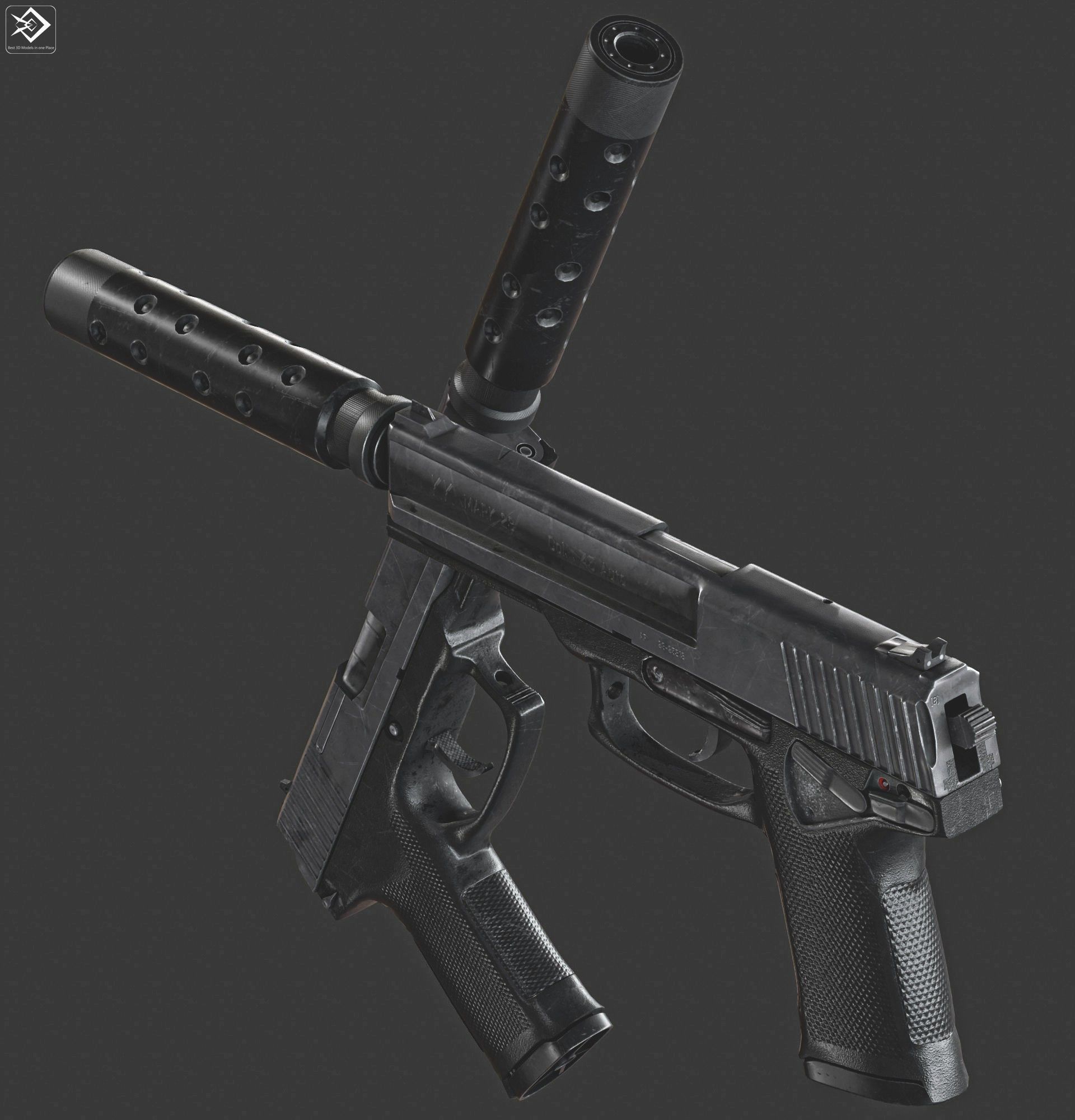  Koch Mark 23 Low-poly 3D model_1