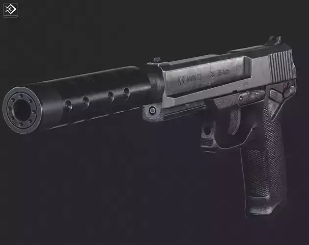  Koch Mark 23 Low-poly 3D model