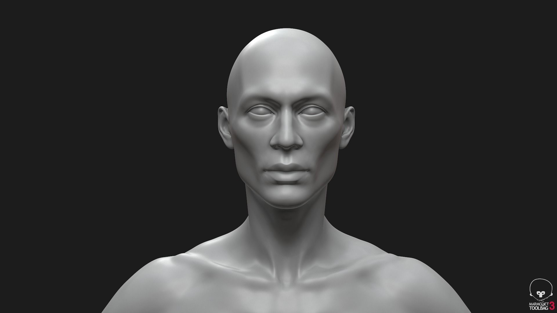 Men Basemeshes Pack 3D Model Collection_54