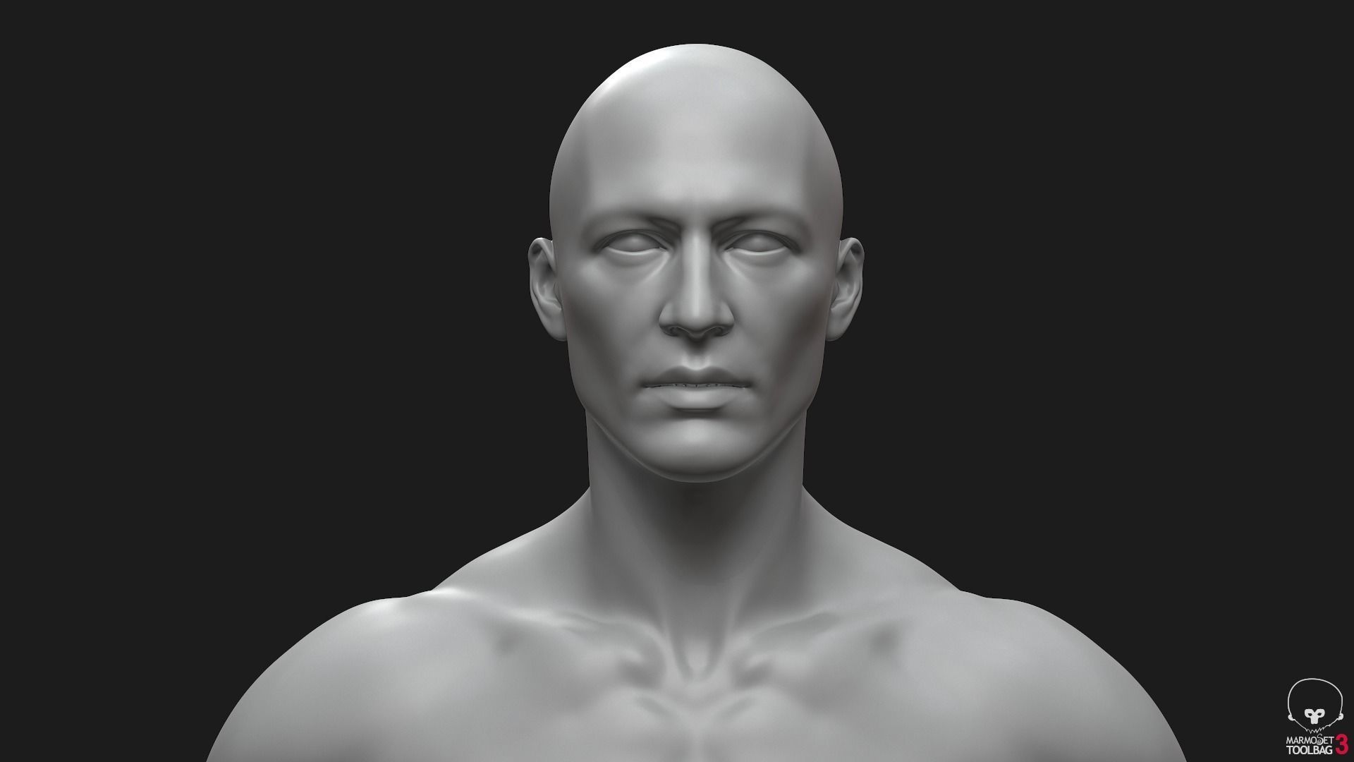 Men Basemeshes Pack 3D Model Collection_13