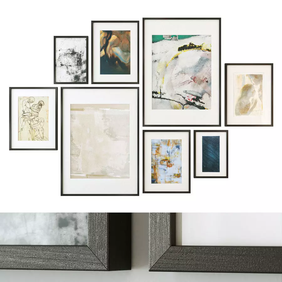 Gallery Wall 73 3D model_0