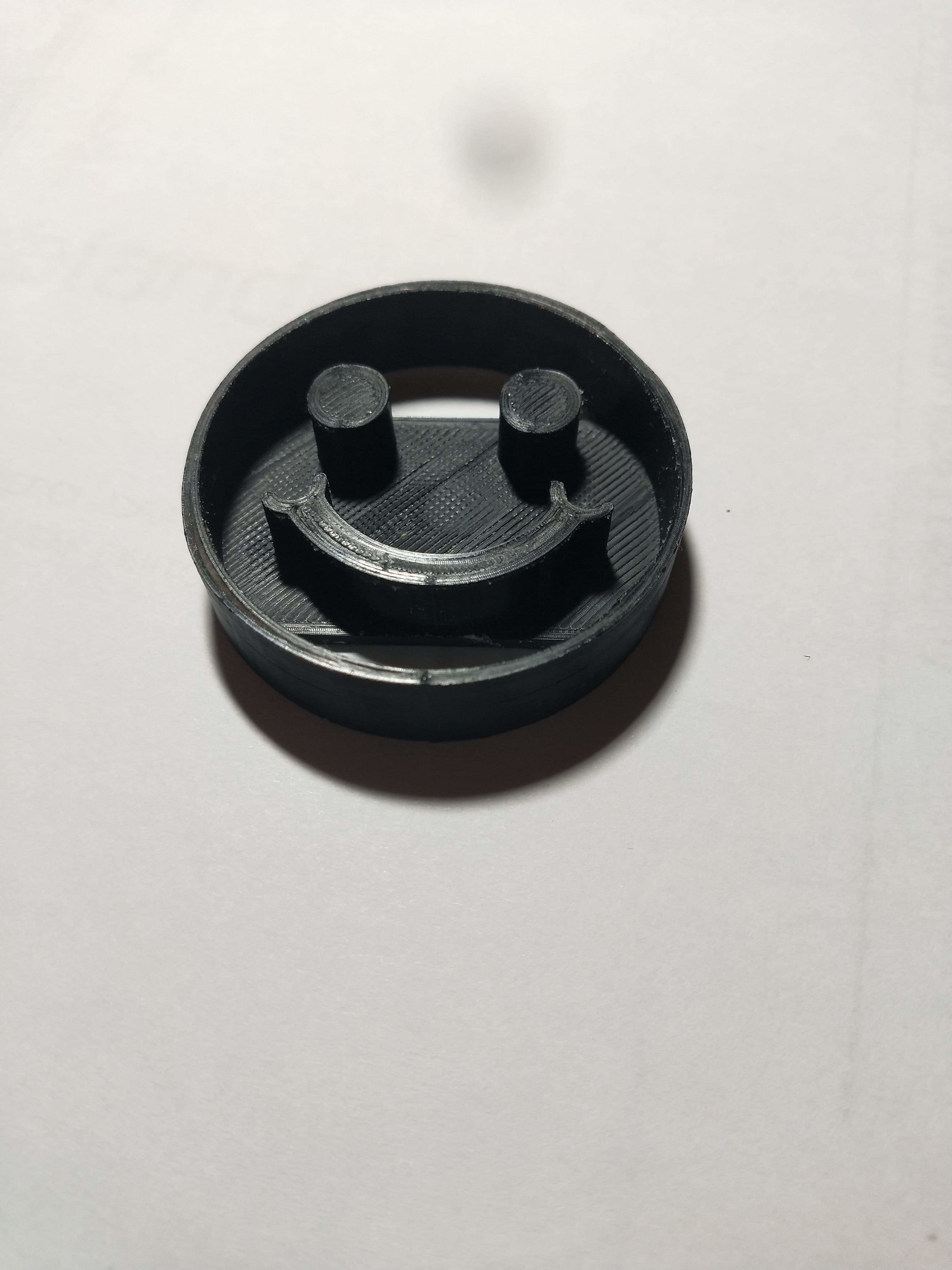 Cookie cutter - smile 3D print model_3