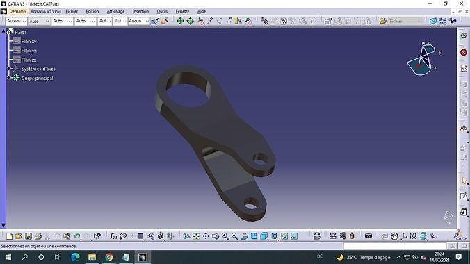Piece cad Free 3D print model