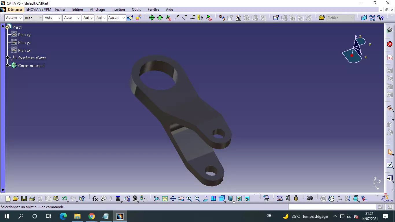 Piece cad Free 3D print model