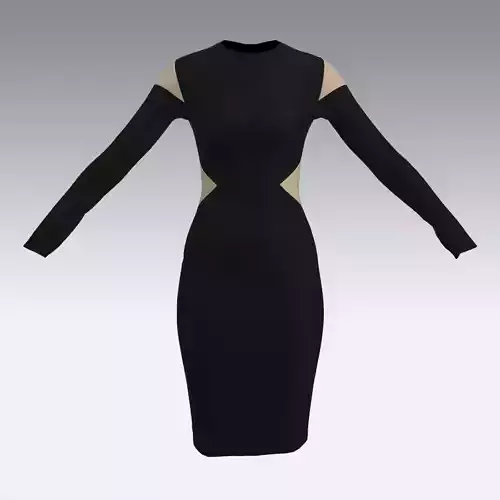 DRESS DRESS with sleeves