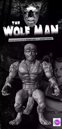 WOLFMAN MOTU VINTAGE STYLE