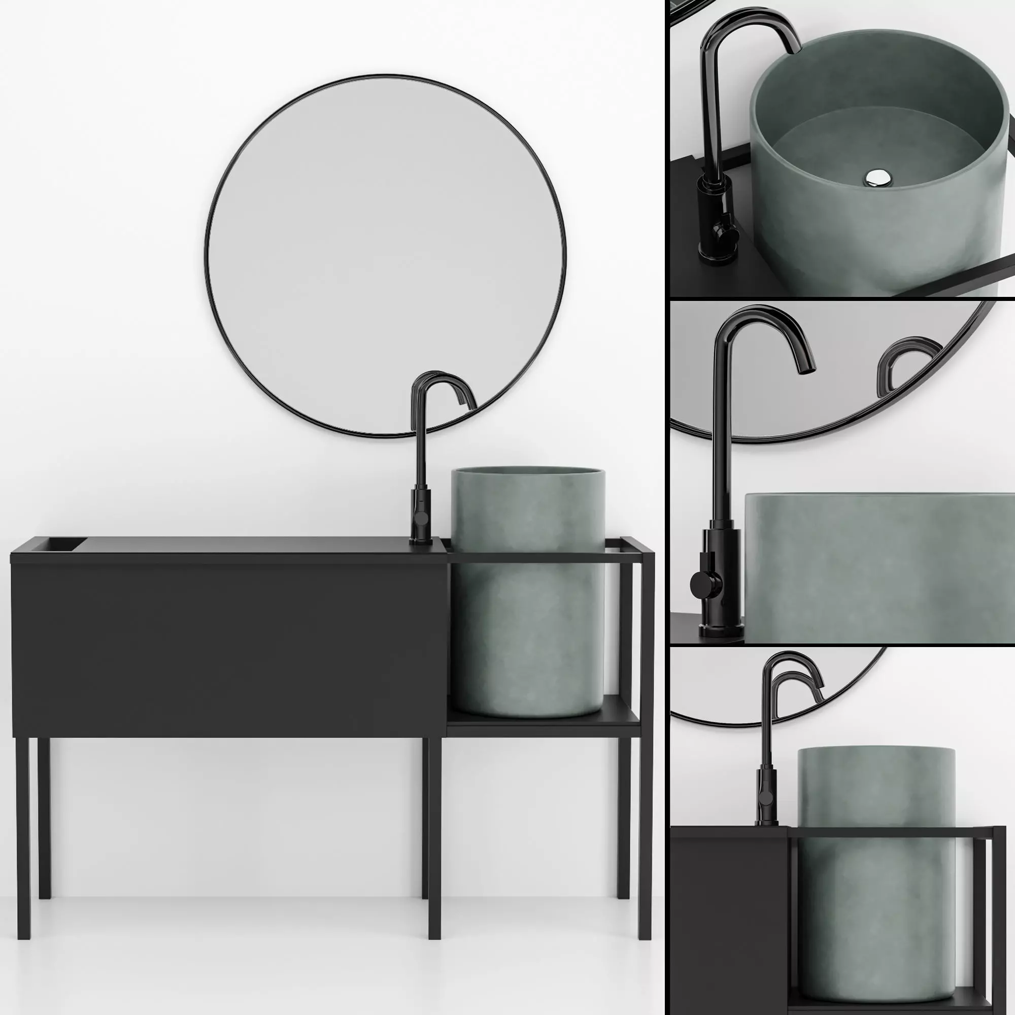 Bathroom furniture Free 3D model