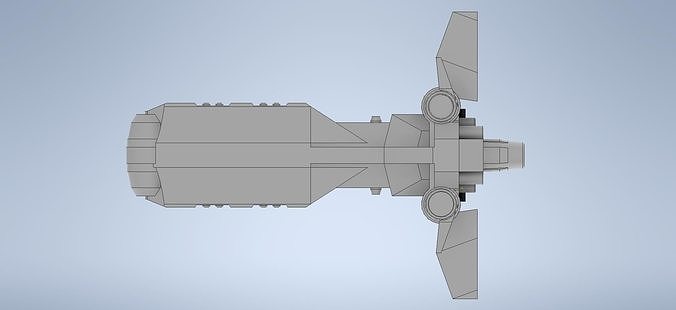 Star Wars Republic Pelta-class Frigate 3D print model 7