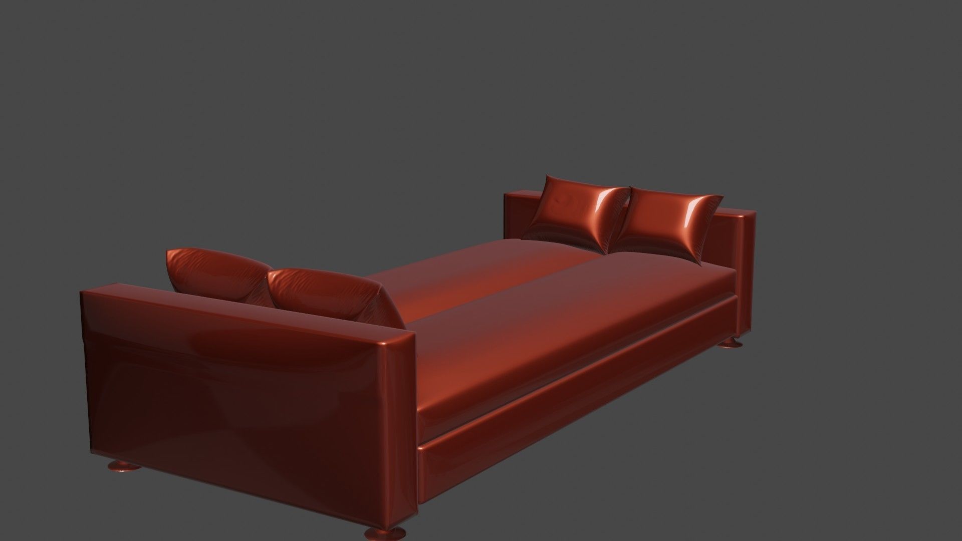 3D MODEL YELLOW SOFA 3D model_9