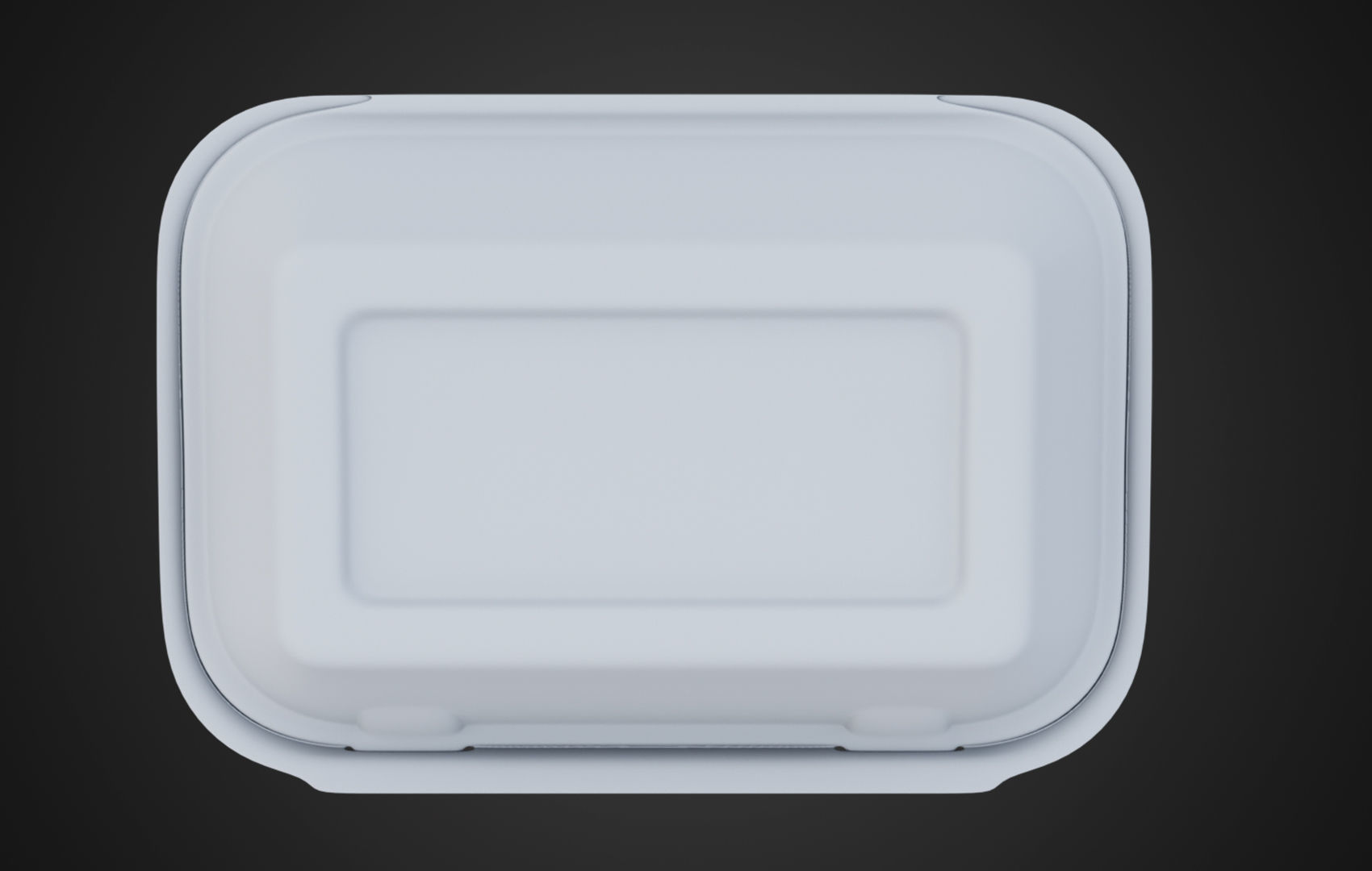 Box Cardboard paper - Large Disposable Container 3D model_27