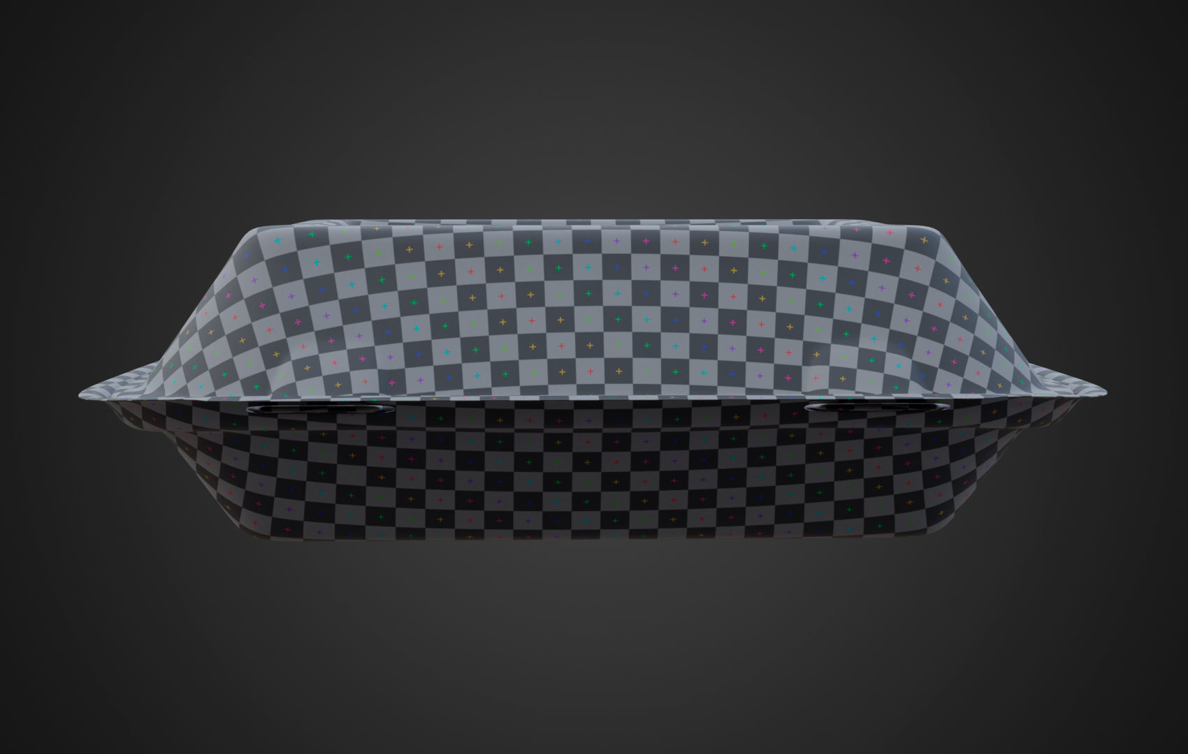 Box Cardboard paper - Large Disposable Container 3D model_32