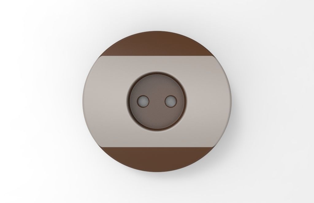 Clothes Button Free 3D print model_2