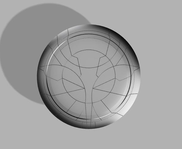 Taskmaster Shield From Black Widow 2021 to 3d Print 3D print model